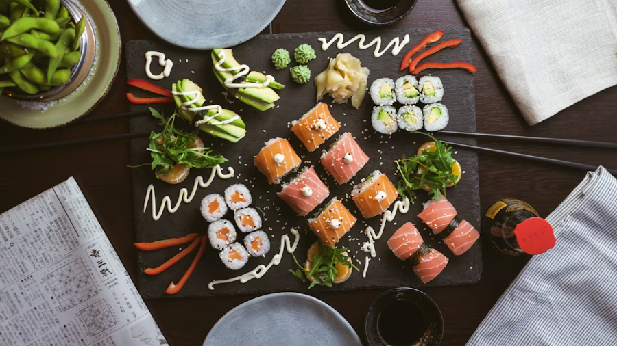 Aburi Salmon Roll Sushi Tei Bekasi